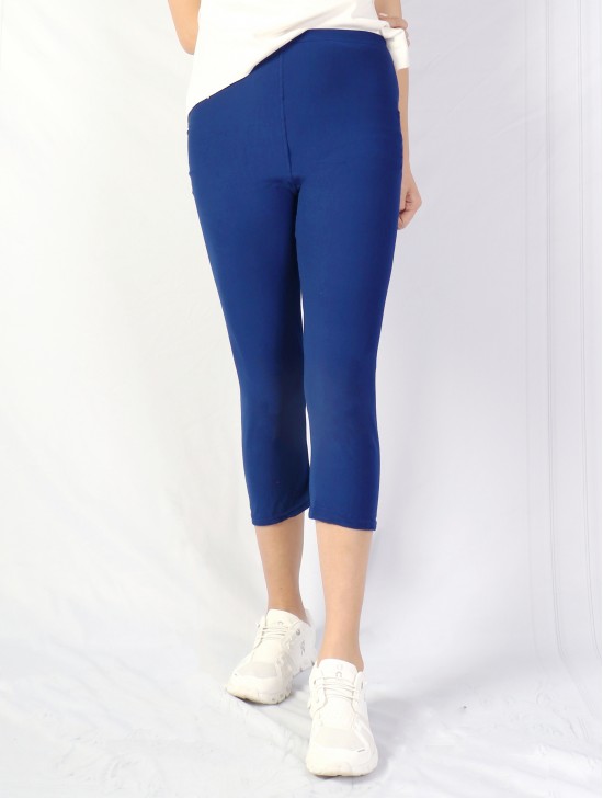 Basic Stretchy Capri Leggings